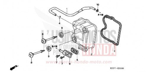 CYLINDER HEAD COVER SH150S8 de 2008